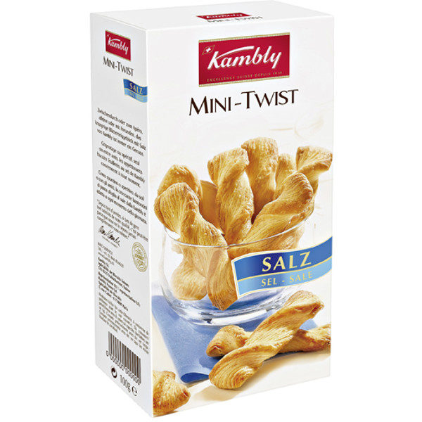 Kambly mini Twist Salz Butter 100g