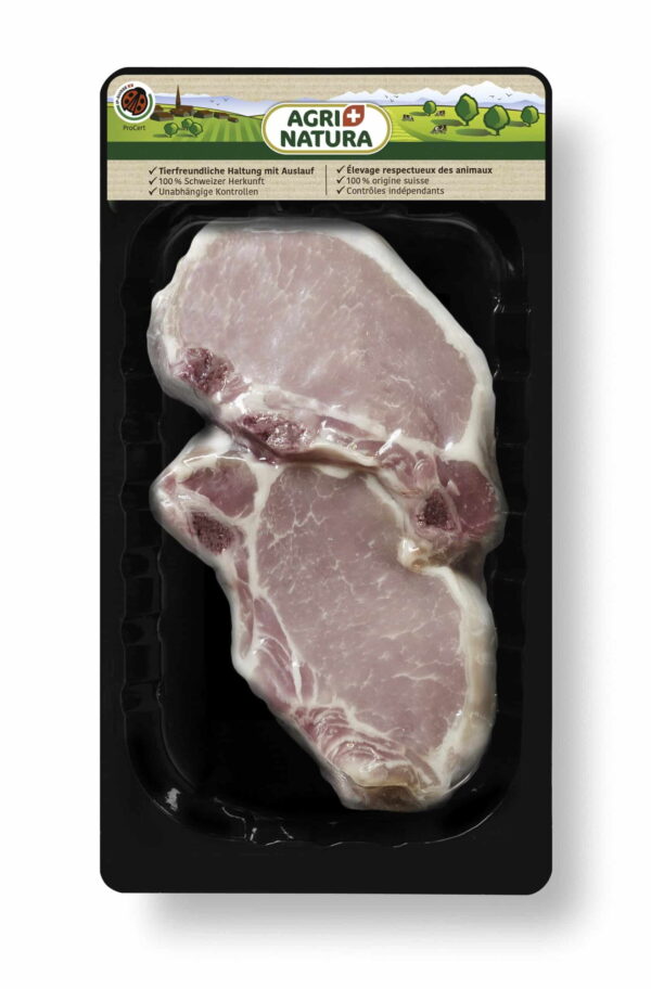 Agri Natura Schweinskotelette 2x150g