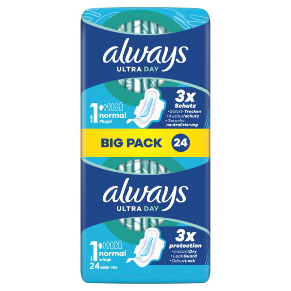 Always Ultra Normal mit Flügeln 24Stk