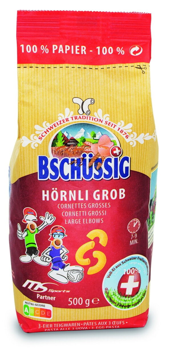 Bschüssig Hörnli grob 500g