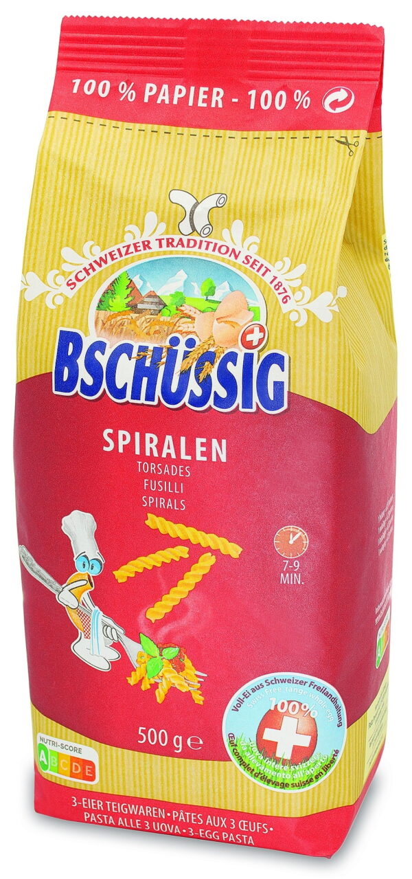Bschüssig Spiralen 500g