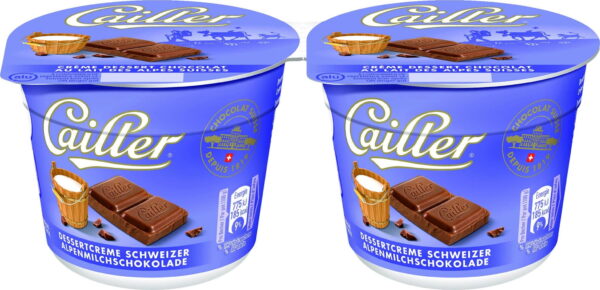 Cailler Creme Dessert Chocolat Au Lait 2x100g