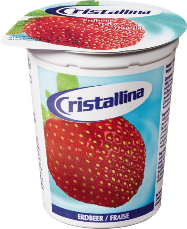 Cristallina Jogurt Erdbeer 175g
