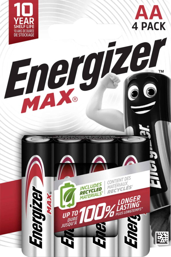 Energizer Batterien Max AA 4Stk.
