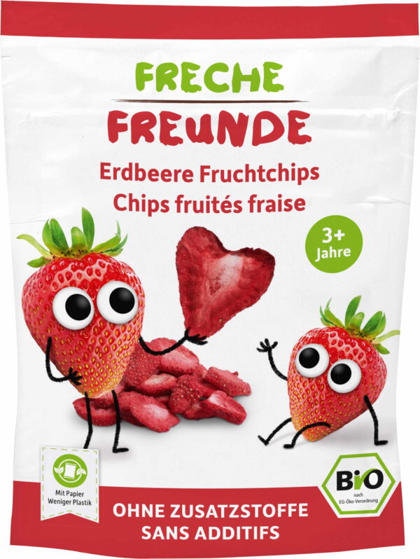 Freche Freunde Erdbeere Fruchtchips 12g