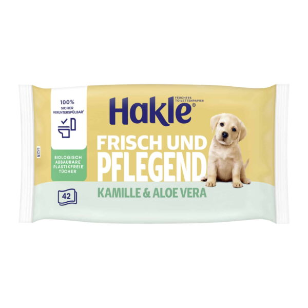 Hakle Feuchtes Toilettenpapier Nachfüllpackung 42 Stk.