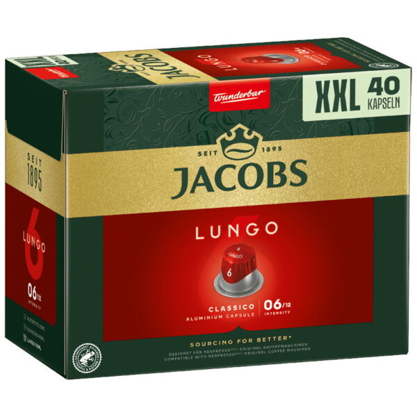 Jacobs Lungo Classico Big Pack 40P