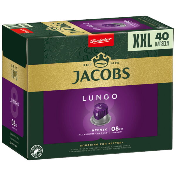 Jacobs Lungo Intenso Big Pack 40P