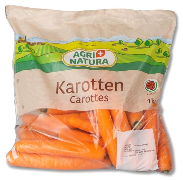 Agri Natura Karotten 1kg Beutel