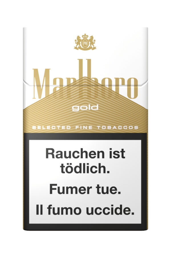 Marlboro Zigaretten Gold Original Box