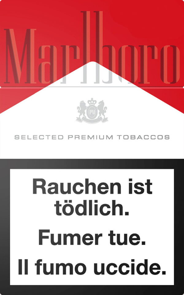 Marlboro Zigaretten Red Box