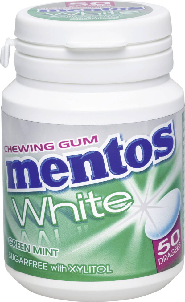 Mentos White Green Mint 75g