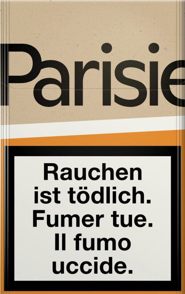 Parisienne Zigaretten Orange ohne Box