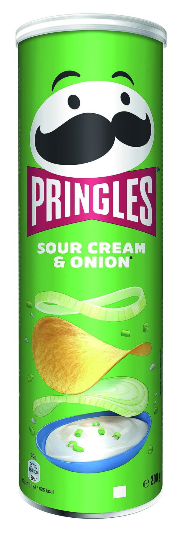 Pringles Sour Cream & Onion 185g