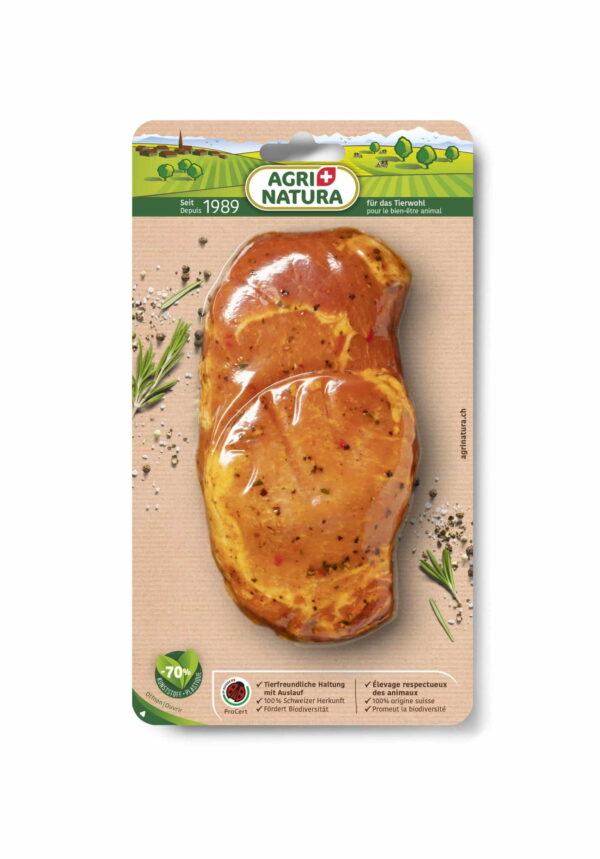 Schweinssteak mariniert 2x ca.150g