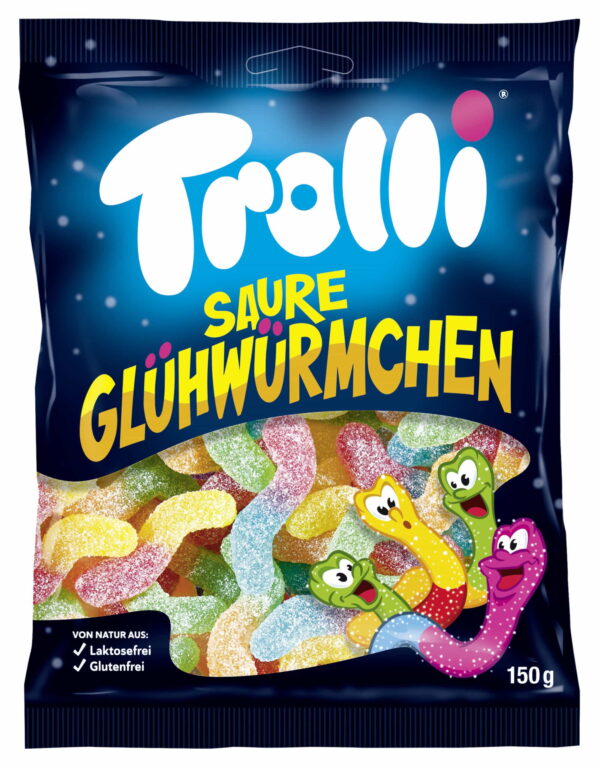 Trolli Saure Glühwürmchen 150g