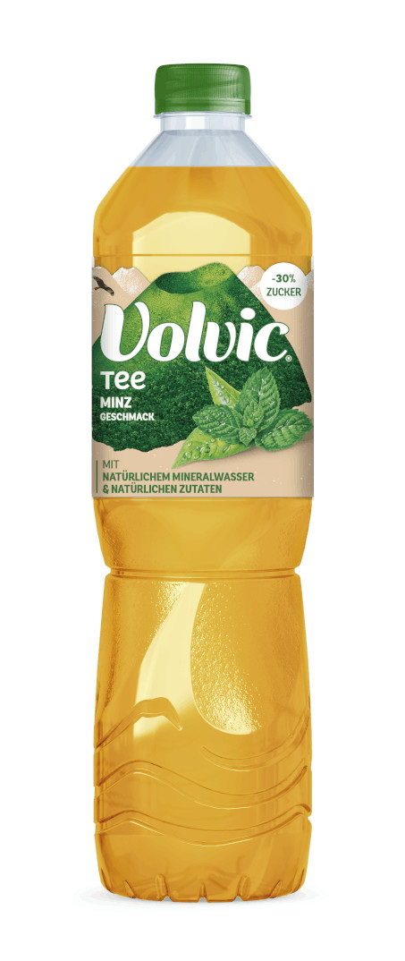 Volvic Grüntee Minze 1.5l