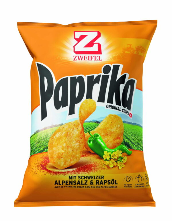 Zweifel Chips Paprika 280g