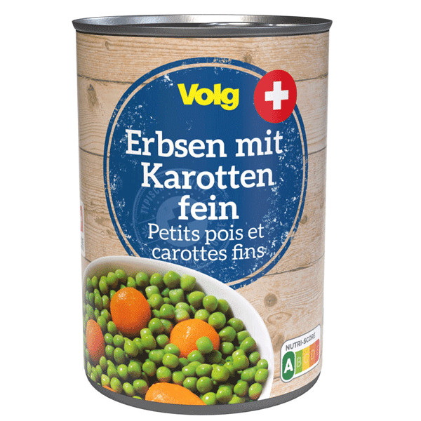 Volg Erbsen Karotten fein 260g