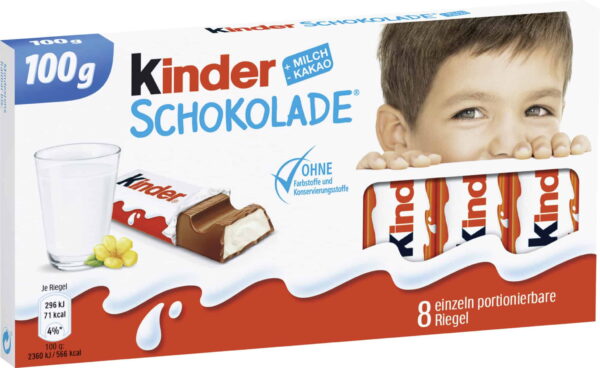 Kinder Schokolade 100g