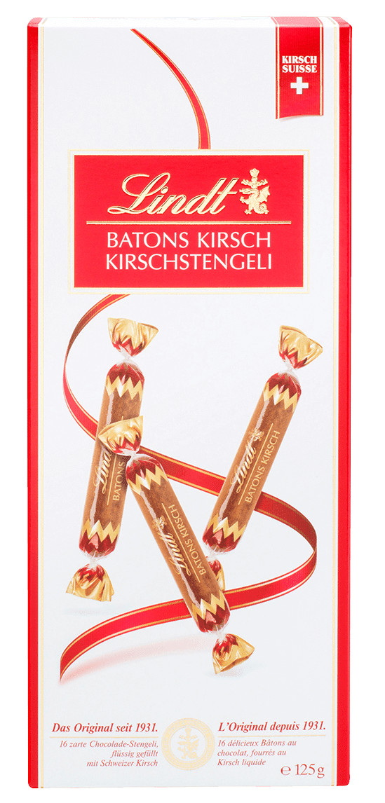 Lindt Kirschstengeli 125g