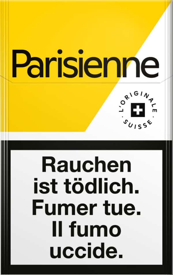 Parisienne Zigaretten Jaune LPE Box