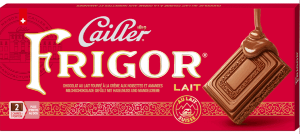 Cailler Frigor Lait 100g
