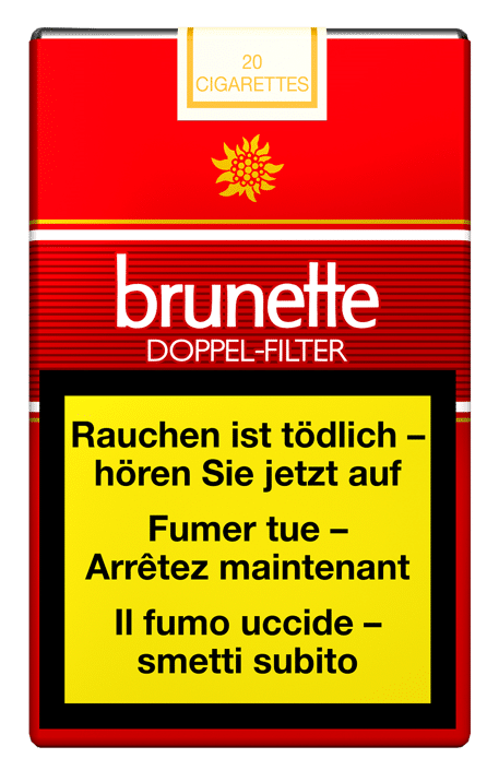 Brunette Zigaretten Doppel-Filter Soft