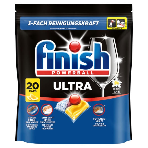 Finish Ultra Citrus 20 Caps