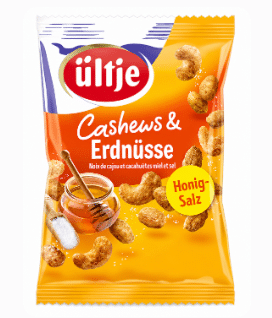 Ültje Cashew/Erdnüsse Honig&Salz 200g