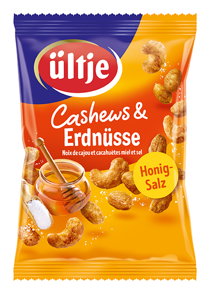Ültje Cashew/Erdnüsse Honig&Salz 200g